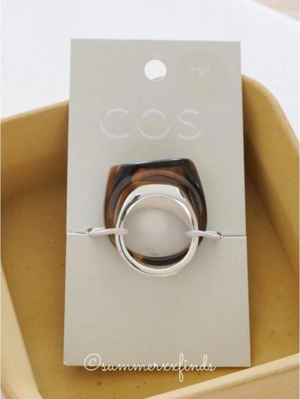 COS Mix Material Ring Set